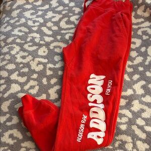Women's For You Red Joggers